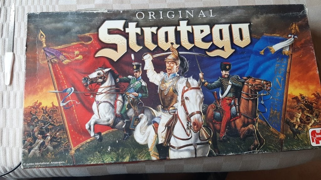 bordspel van Jumbo Stratego mist 1 pion, Een of twee spelers, Ophalen of Verzenden, Gebruikt