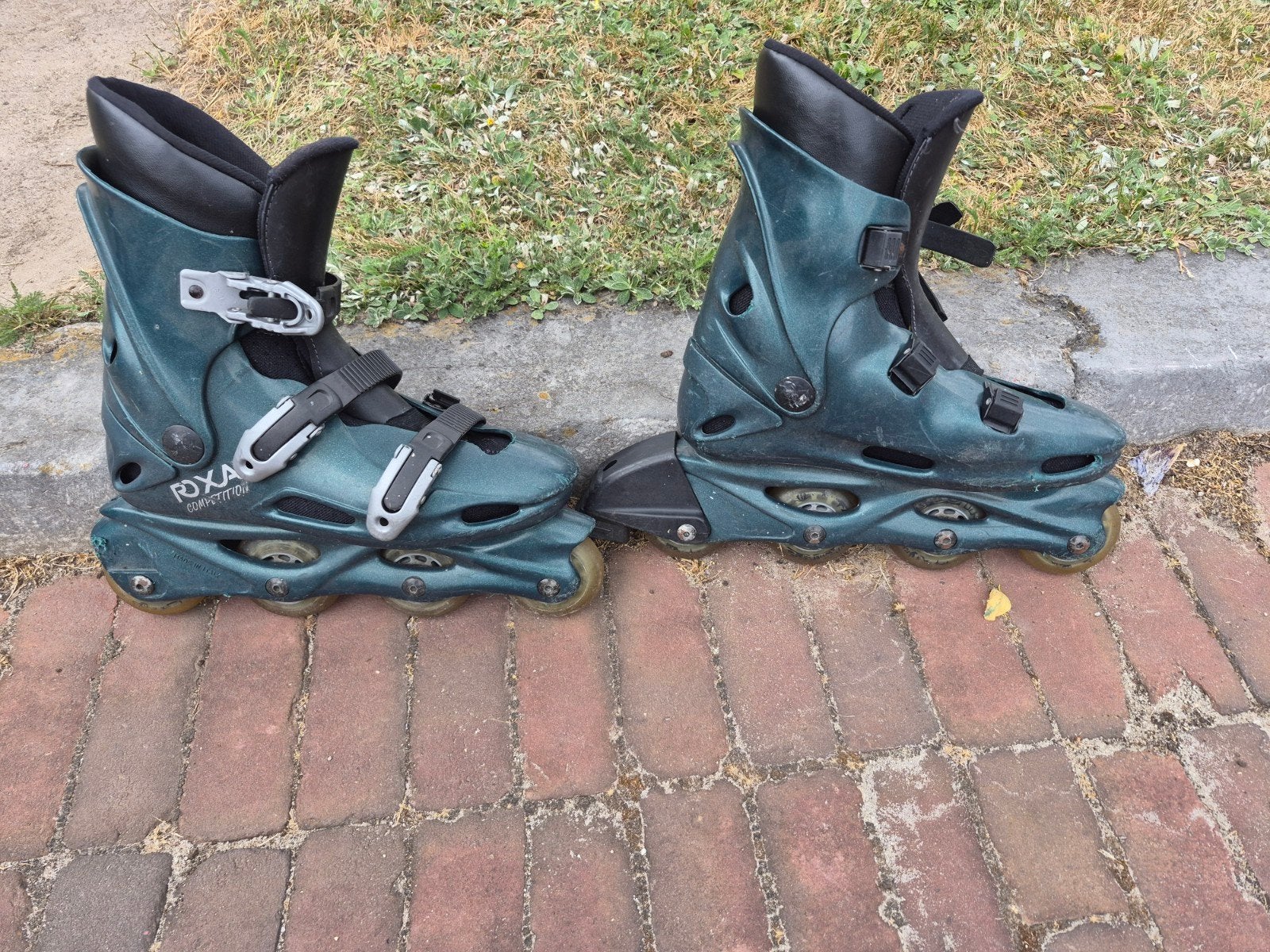 inline skates, Sport en Fitness, Ophalen, Gebruikt, Dames, Inline skates 4 wielen