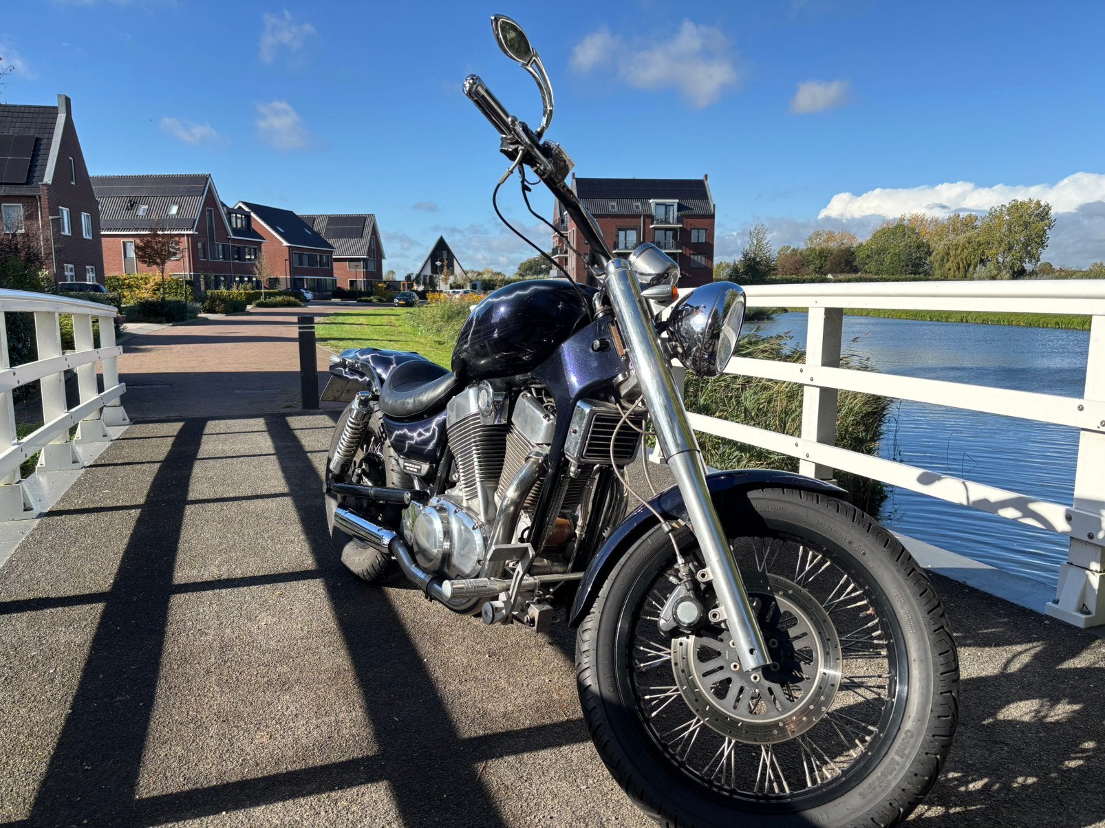 Suzuki intruder 1400, Ophalen