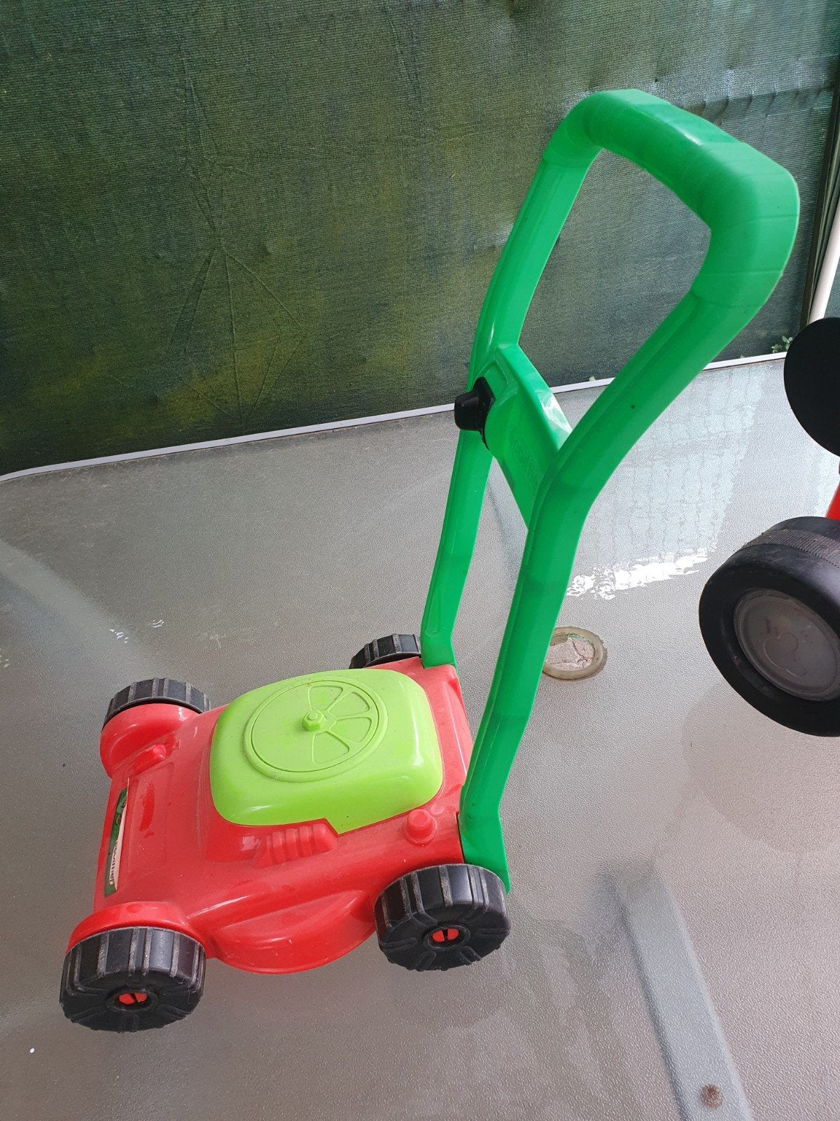 loopauto en grasmachine, Ophalen, Gebruikt