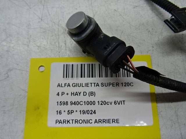 PARKEERSENSOR Alfa Romeo Giulietta (940) (01-2010/12-2020), Auto-onderdelen, Overige Auto-onderdelen, Alfa Romeo, Gebruikt