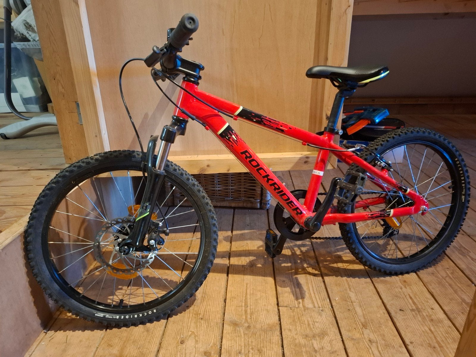 kinderfiets aluminium 20 inch, Ophalen