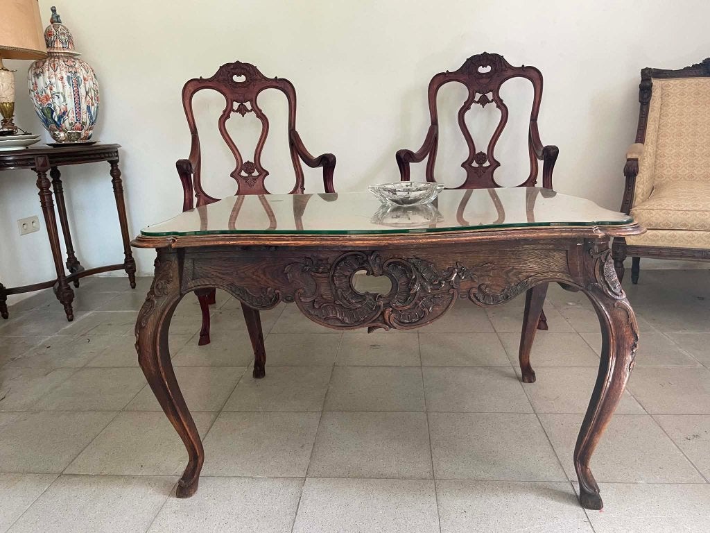 Luikse stoelen met salontafel., Enlèvement