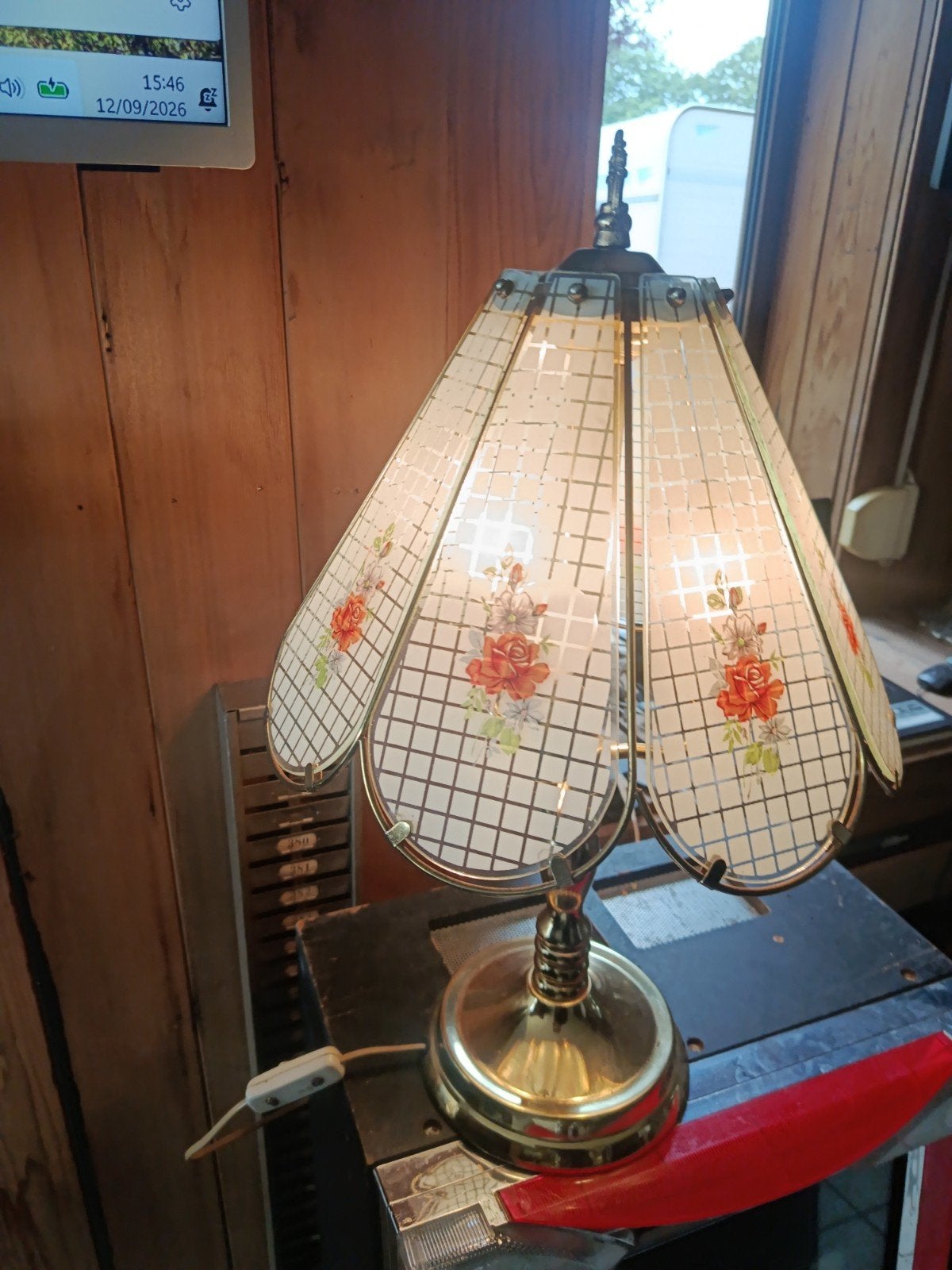 Floral touch vintage jaren 80, Antiek en Kunst, Ophalen