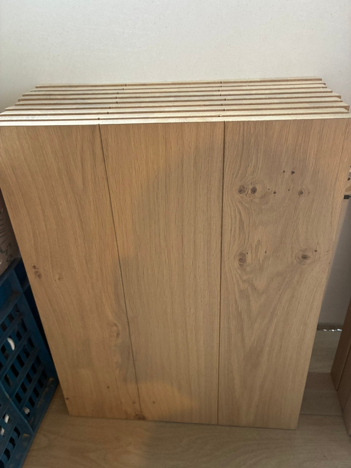Eikenfineerfrontjes met groeven, Ophalen, Minder dan 25 mm, Eiken, Nieuw