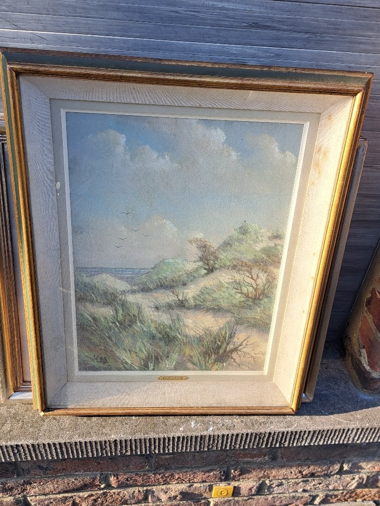Pastel signe GARSTIN COX, Antiek en Kunst, Ophalen of Verzenden
