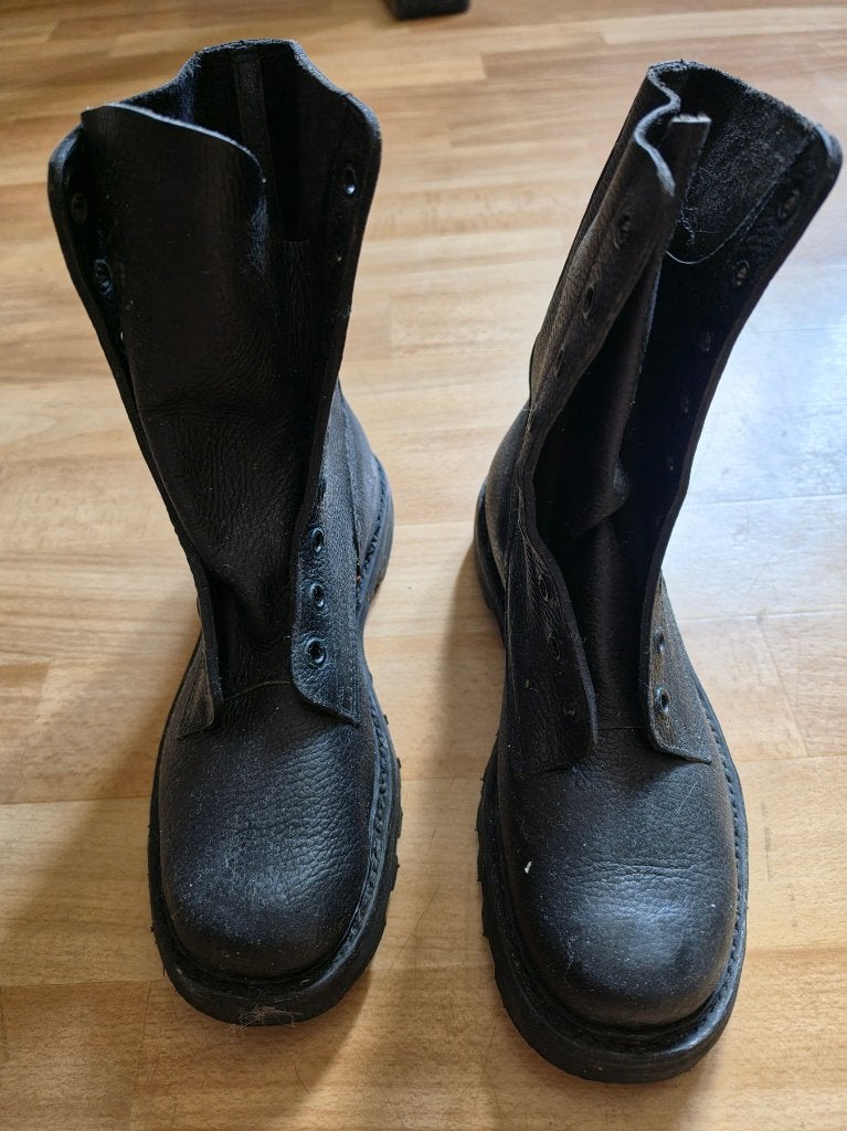 Legerbottinnen ABL, Ophalen, RUGAK, Zwart, Nieuw
