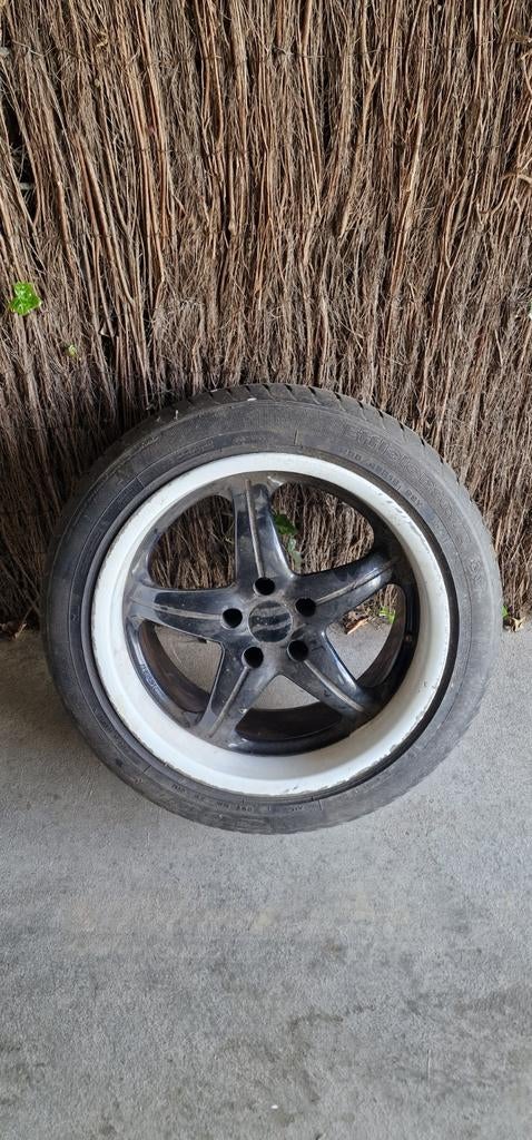 banden en velgen 255/45/18, Ophalen, 18 inch, Gebruikt, 255 mm
