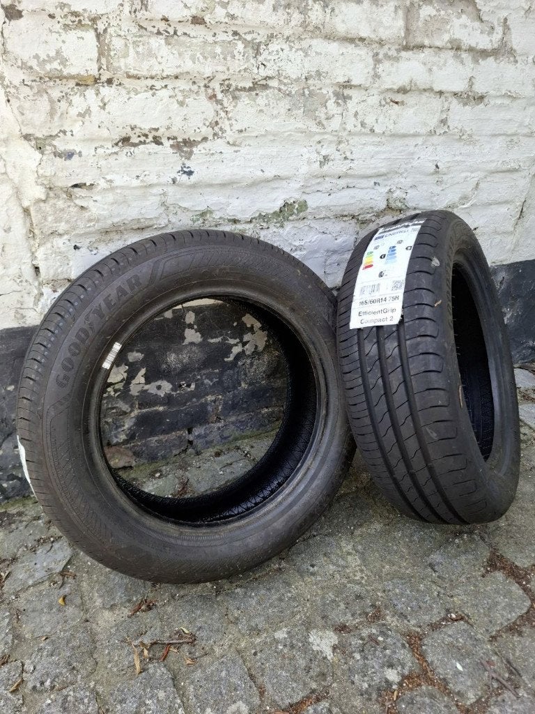 2 Pneus GoodYear neufs, Neuf, 14 pouces, Véhicule de tourisme, Pneus été