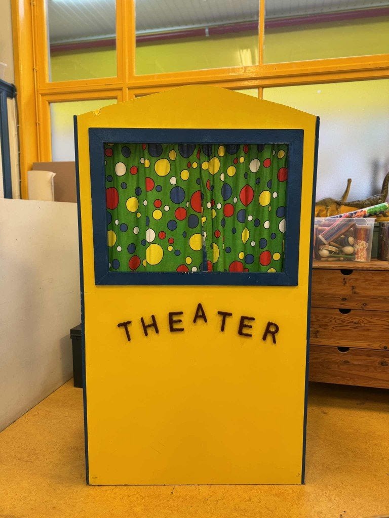 Theaterkast, Ophalen, Gebruikt, Hout