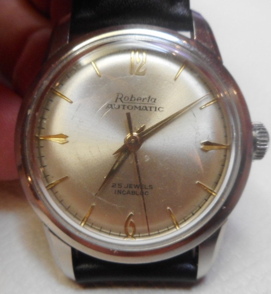 20) Roberta automatique vintage, Handtassen en Accessoires, Edelstenen, Gebruikt, Verzenden