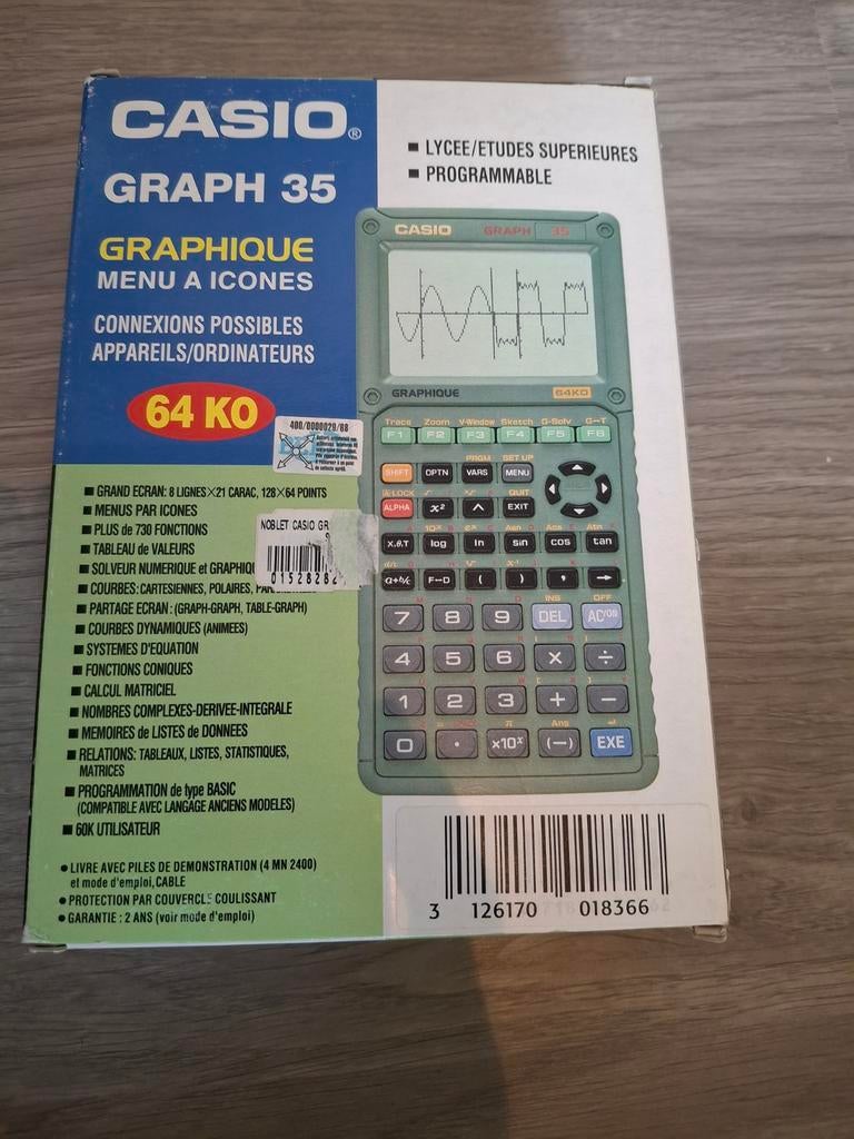 Grafische rekenmachine, Ophalen, Grafische rekenmachine