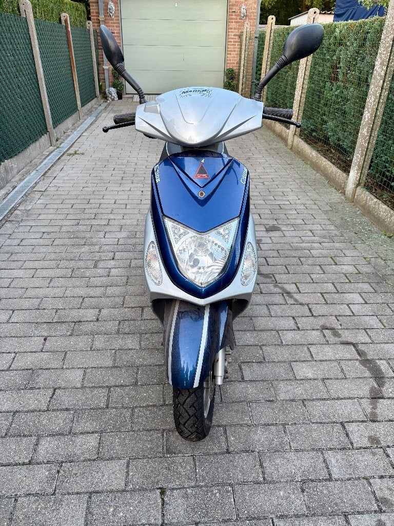 Turbho CS-50 4-takt klasse B blauw, Fietsen en Brommers, Brommers | Overige merken, Ophalen, Gebruikt, Klasse B (45 km/u), 50 cc
