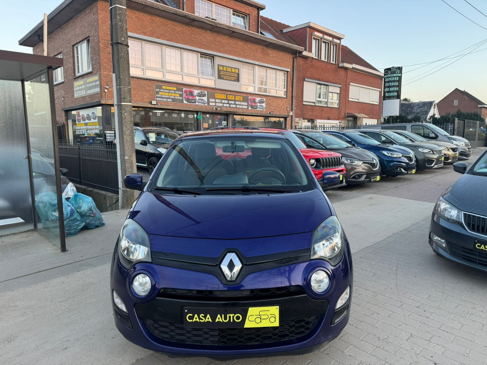 RENAULT TWINGO 1.2 ESSENCE, Euro 5, Entreprise, Noir, Tissu