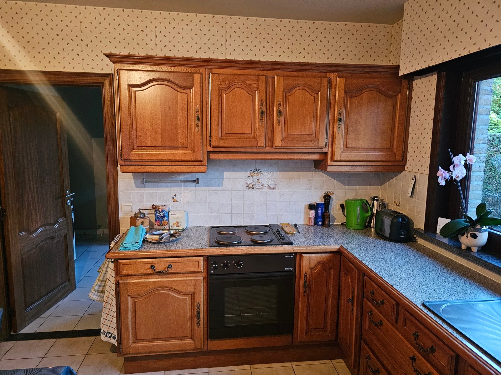 keuken, Ophalen