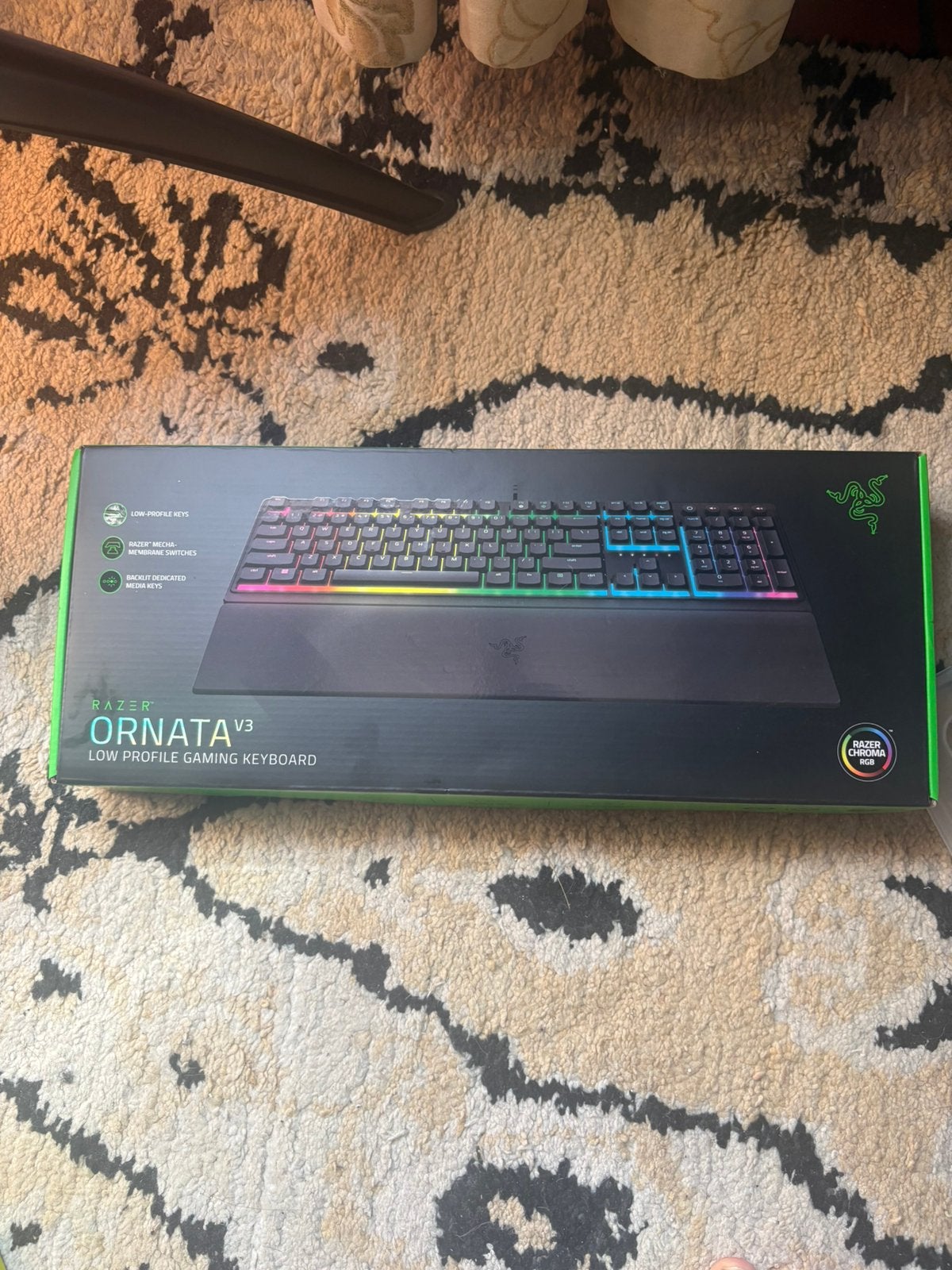 Razer ornata v3 toetsenbord, Computers en Software, Toetsenborden, Gaming toetsenbord, Azerty, Ophalen of Verzenden, Zo goed als nieuw