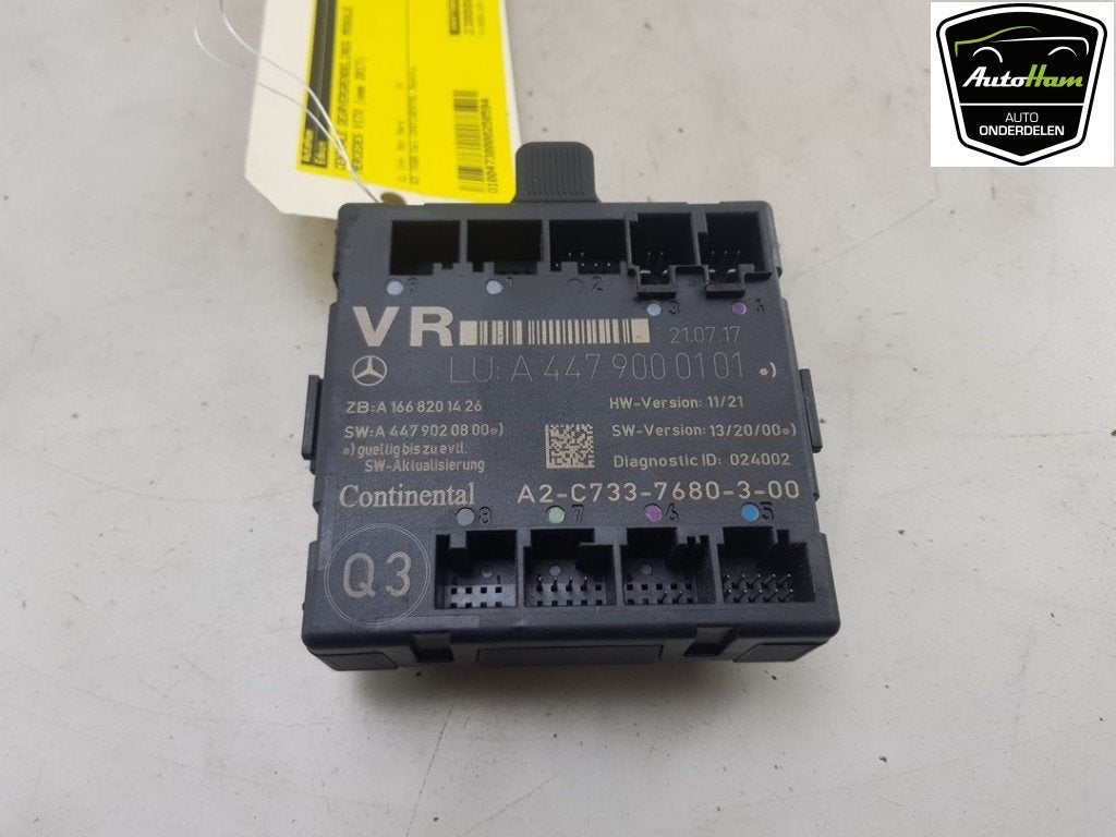 ORDINATEUR VEROUILLAGE CENTRALISE Vito (447.6) (01-2014/-), Mercedes-Benz, Utilisé, Continental AG, Continental-Plaza 1
30175  Hannover, DE