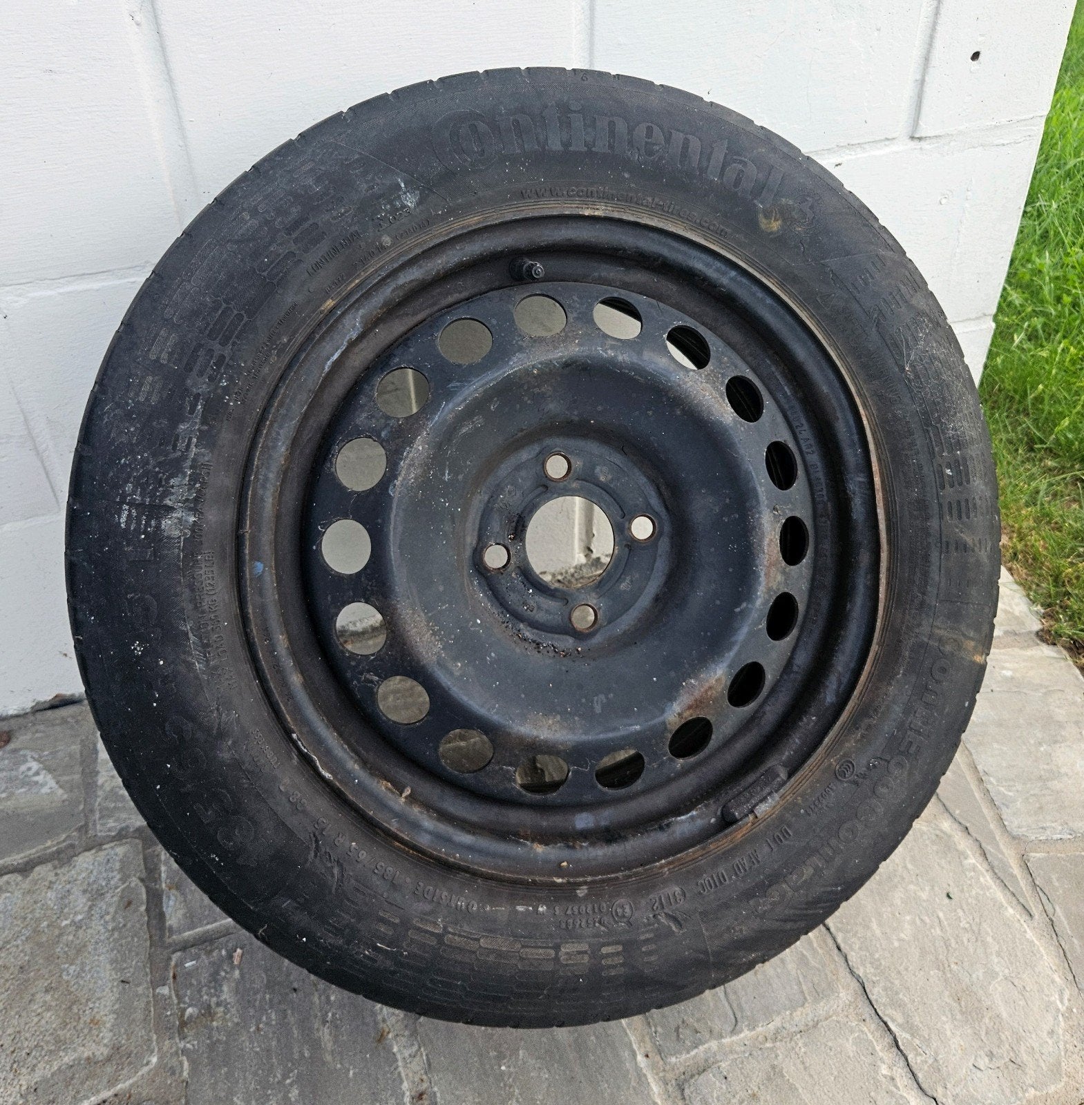Gratis 1x stalen velg Renault 15" (4x100 steek), Ophalen