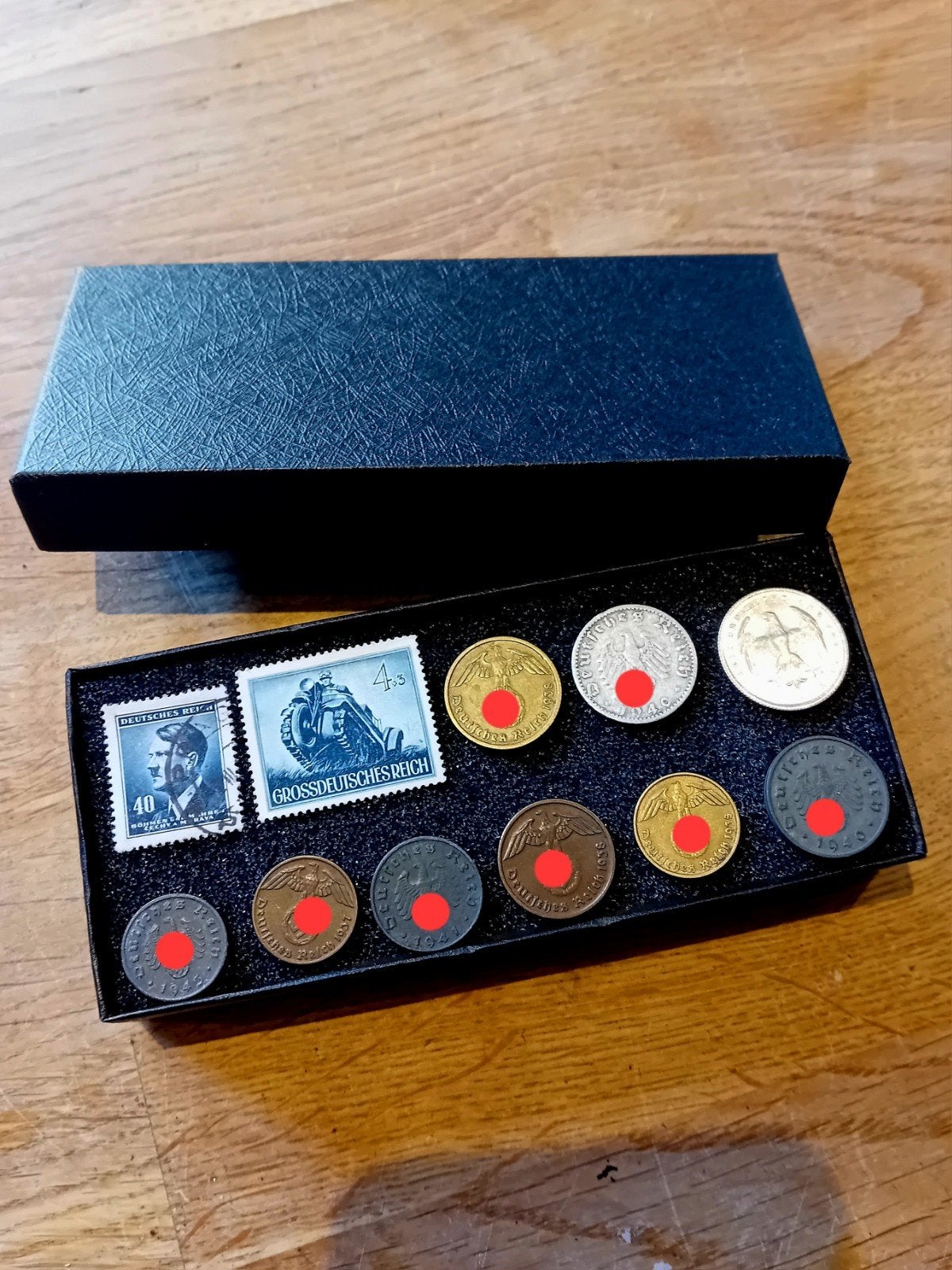 Série allemande WW2 — Timbres-poste et série Reichspfennig, Enlèvement ou Envoi