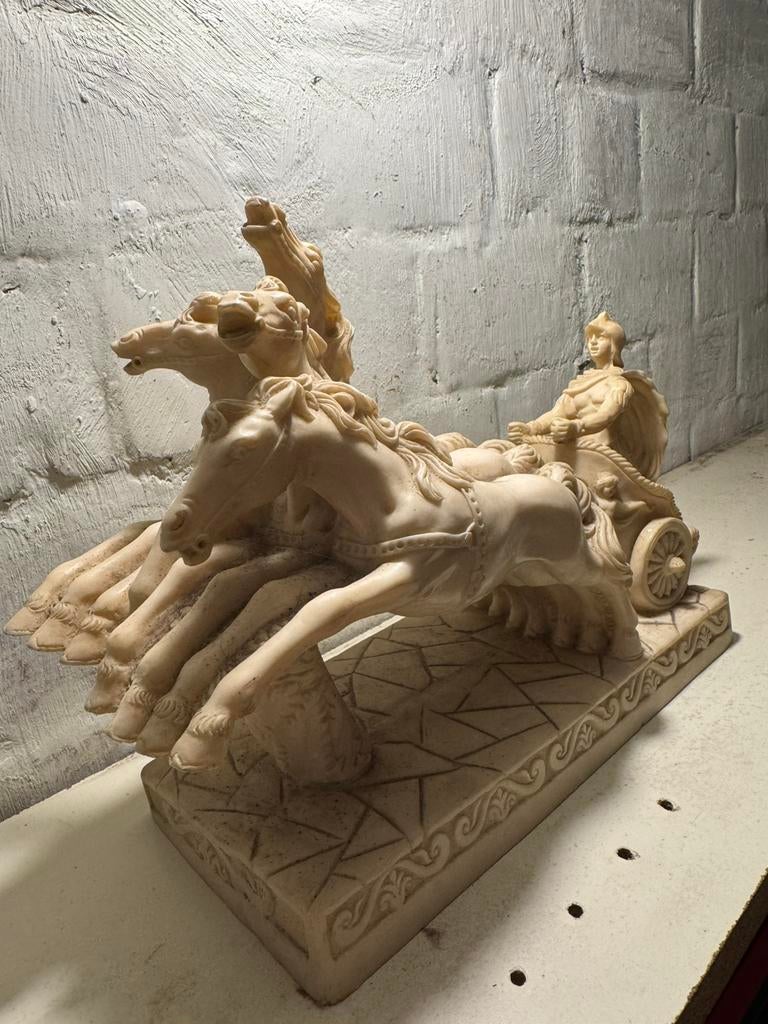 Quadriga uit de Grieks-Romeinse oudheid, Ophalen