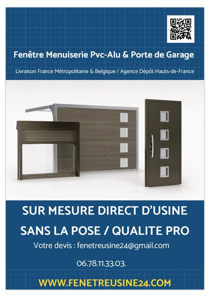 Fenêtres sur mesure direct usine, Enlèvement