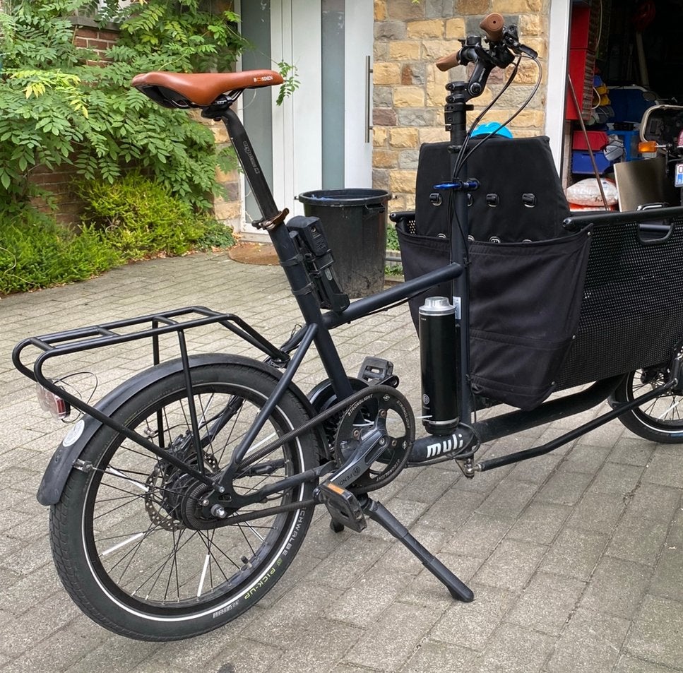 Velo muli  electrique (cargo pliant), Ophalen, Zo goed als nieuw, Elektrisch