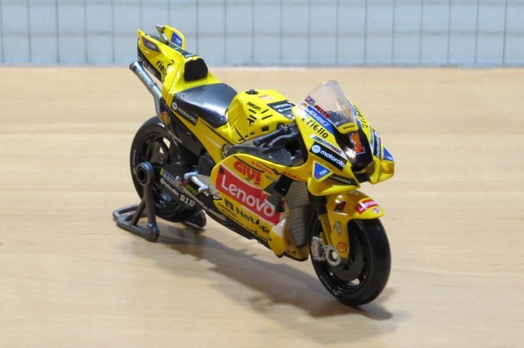 Pecco Bagnaia Ducati Lenovo Desmosedici Misano Italy 2023, Hobby en Vrije tijd, Modelauto's | 1:18, Ophalen of Verzenden, Nieuw