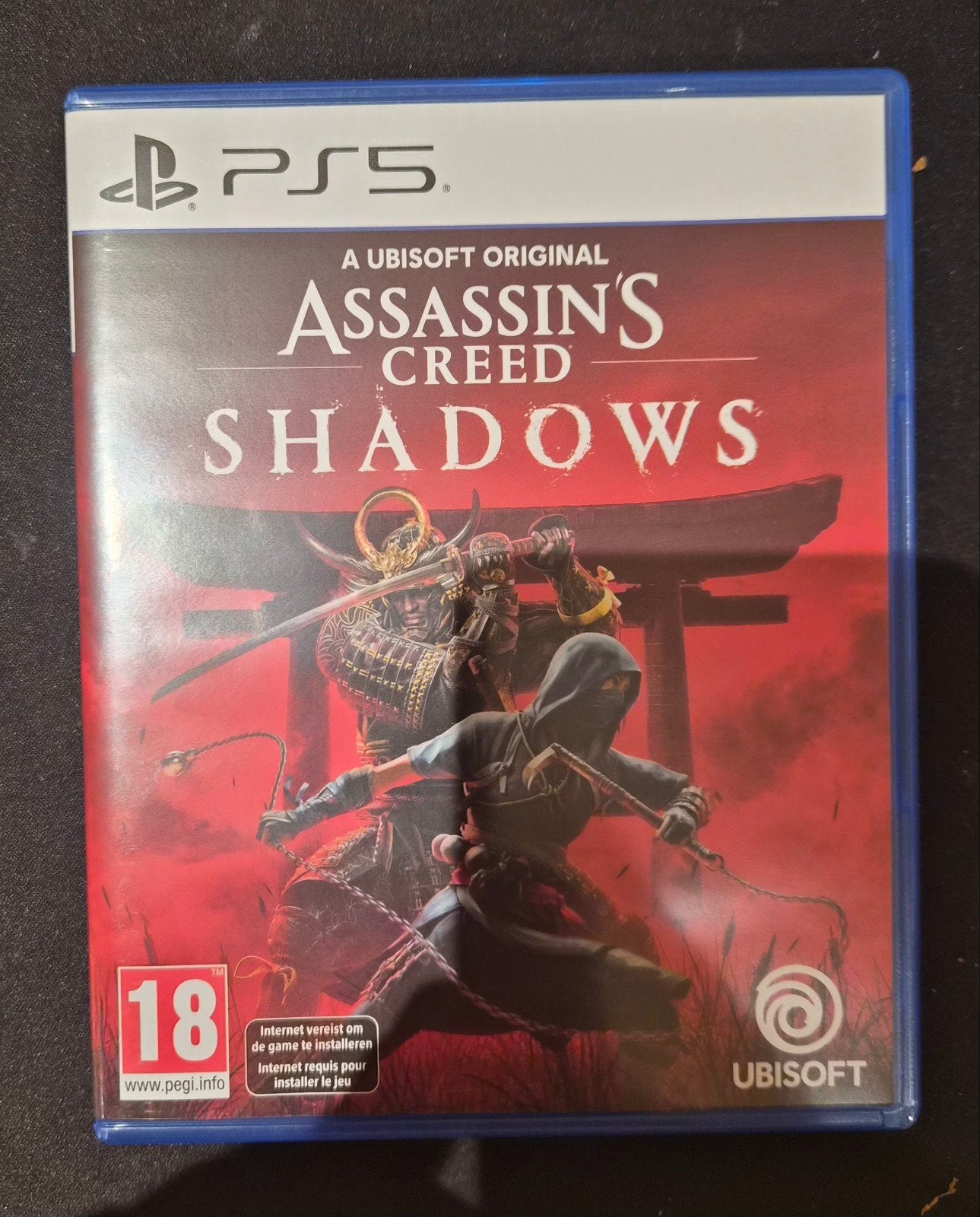 Playstation 5 Jeu Ps5 Assassins Creed Shadows, Vanaf 18 jaar, 1 speler, Eén computer, Zo goed als nieuw