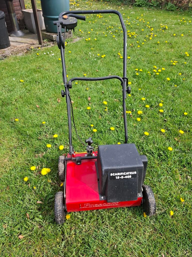 Scarificateur en parfait état, Enlèvement