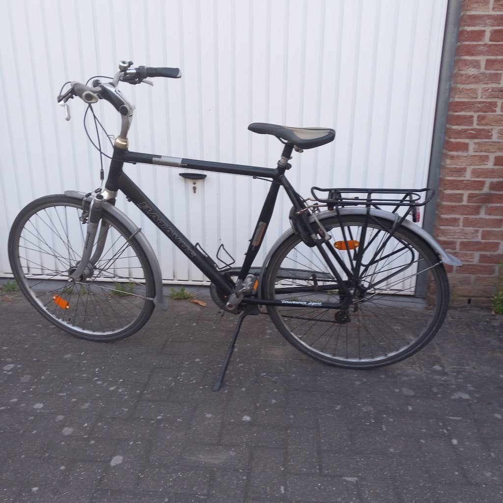 Batavus herenfiets, Fietsen en Brommers, Ophalen, Gebruikt, Velgrem, Versnellingen