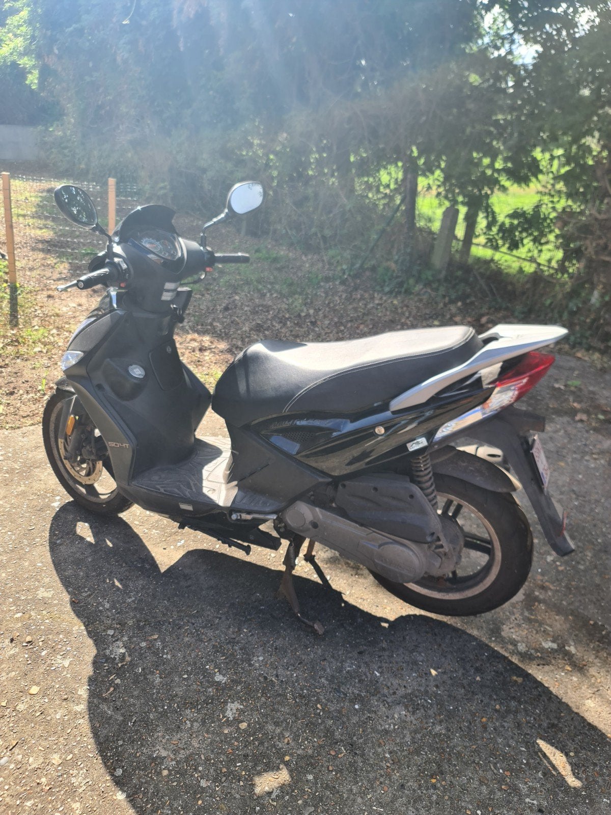 kymco agility, Fietsen en Brommers, Ophalen, Gebruikt, Klasse B (45 km/u), 50 cc