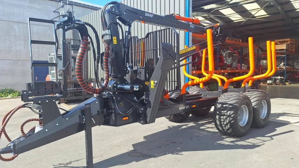 Ensemble forestier BMF de 8 tonnes pour tracteur, Enlèvement