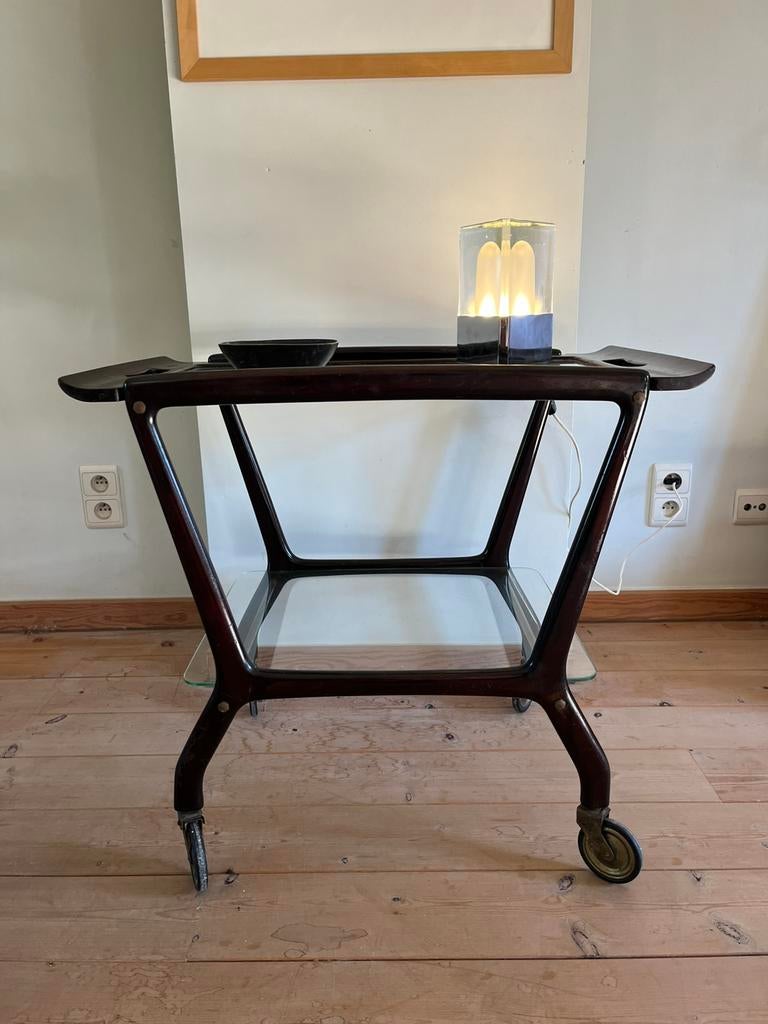 Vintage trolley van Ico Parisi voor Angelo de Baggis,, Antiek en Kunst, Ophalen