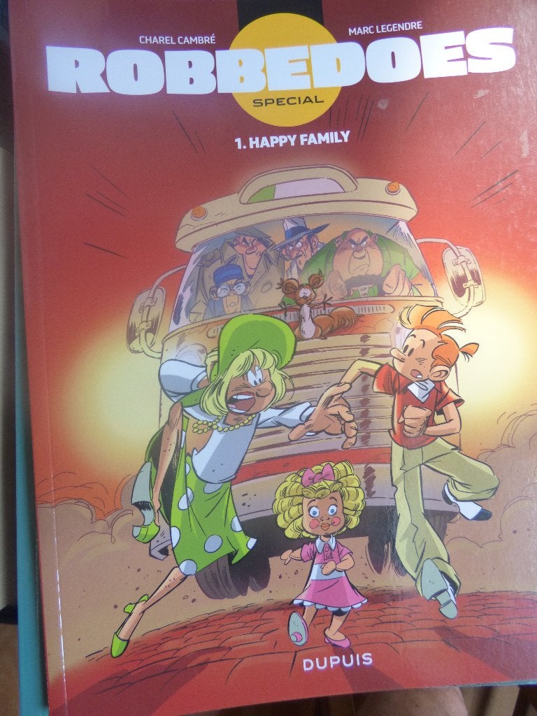 robbedoes special  nr 1  happy family, Boeken, Ophalen of Verzenden