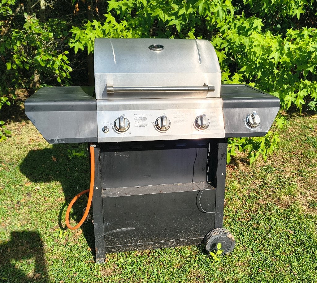 BBQ gas, Ophalen, Zo goed als nieuw