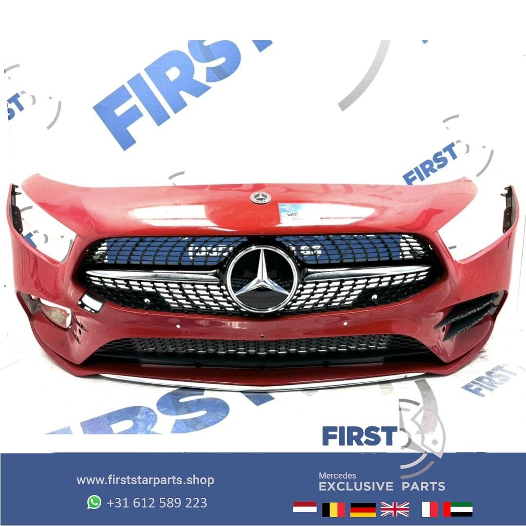 W177 A KLASSE AMG PAKKET VOORBUMPER ORIGINEEL MERCEDES 2018-, Gebruikt, -, Voor, Ophalen of Verzenden