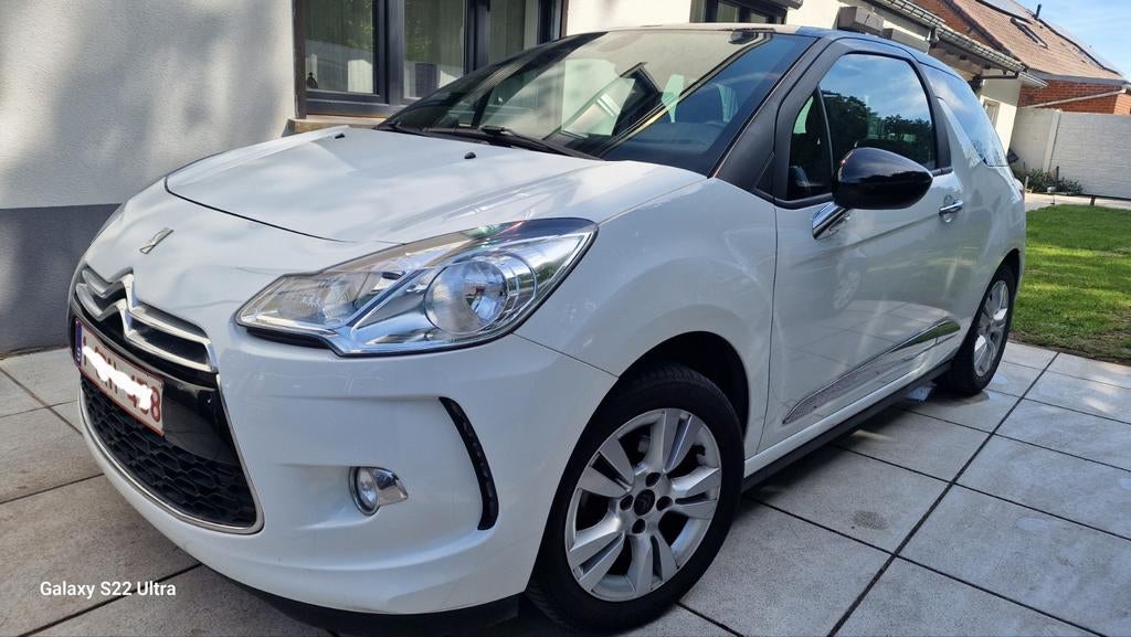 Citroën DS3 1.2i 57000km 1er propriétaire, Achat, Euro 6, Noir, 5 places