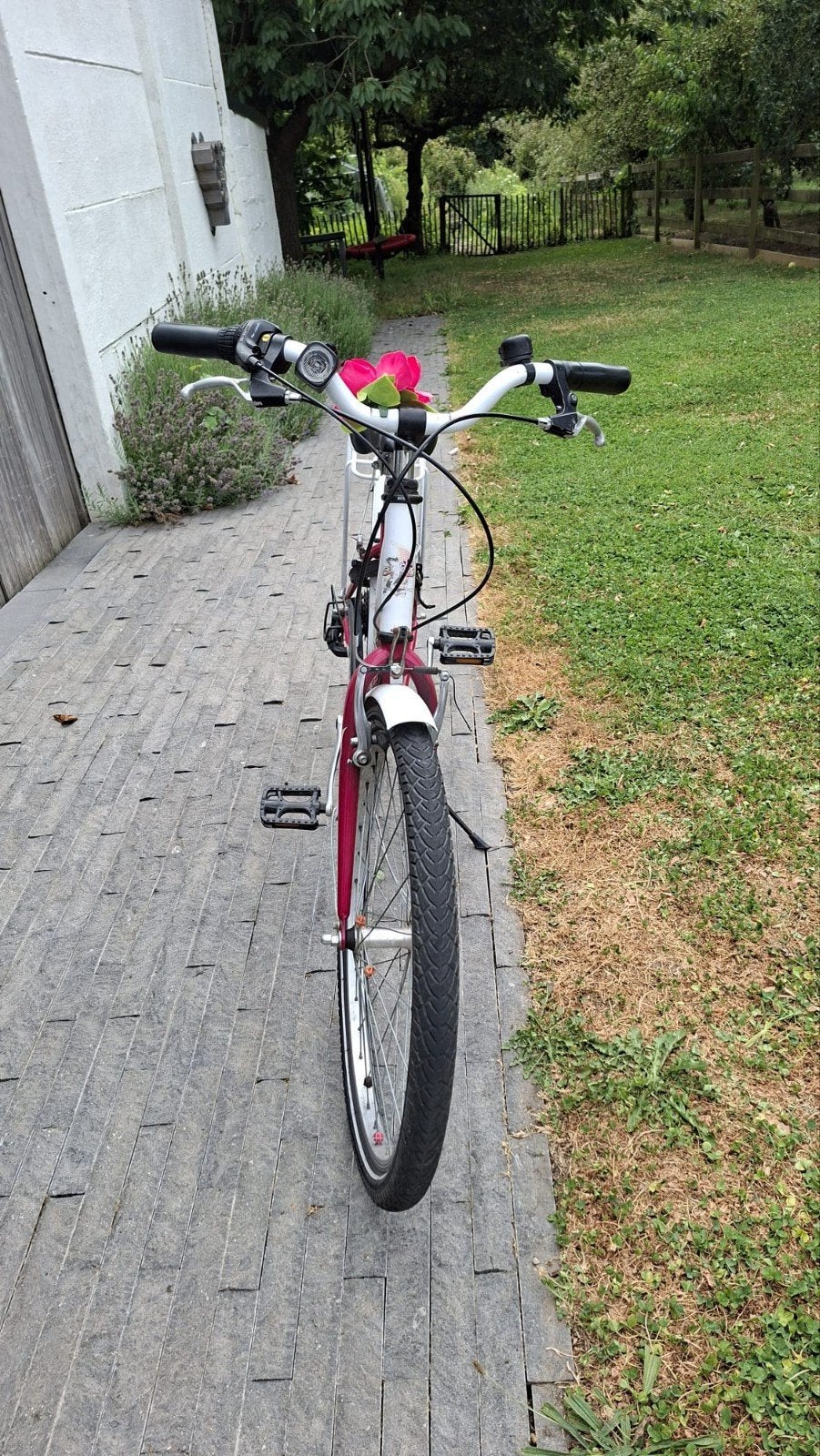 meisjesfiets 8-11 jaar, Fietsen en Brommers, Ophalen, Velgrem, Handrem, Gebruikt