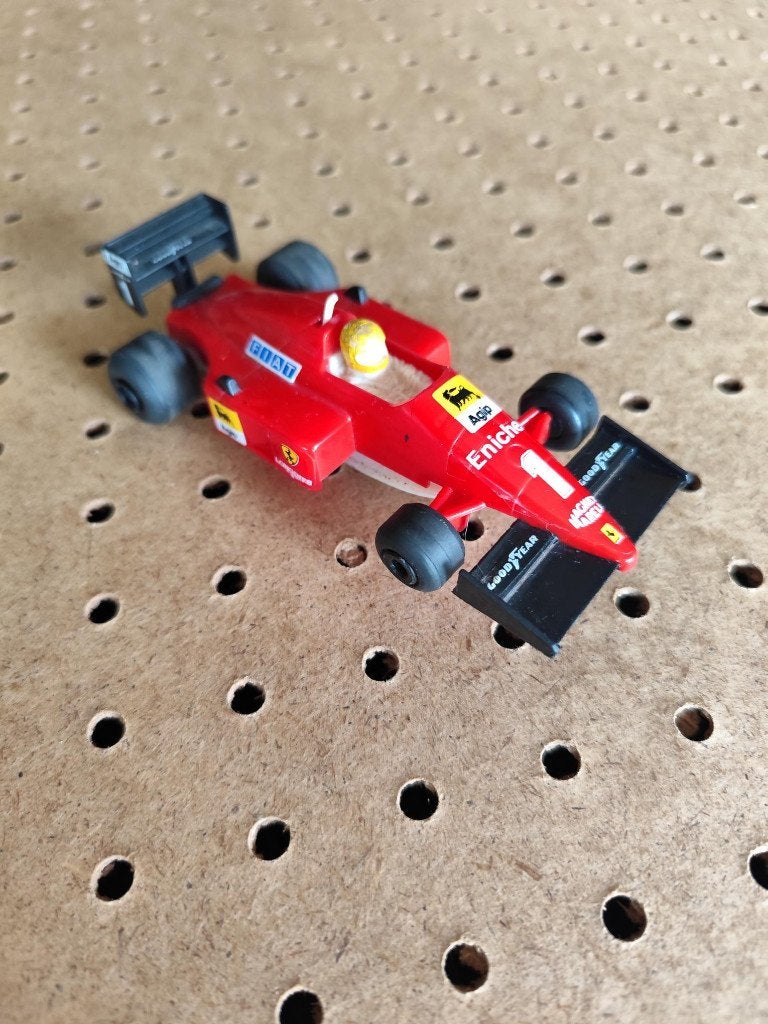 Voiture électrique circuit slot racing polistil F1, Enlèvement, Comme neuf, Électrique, Circuit
