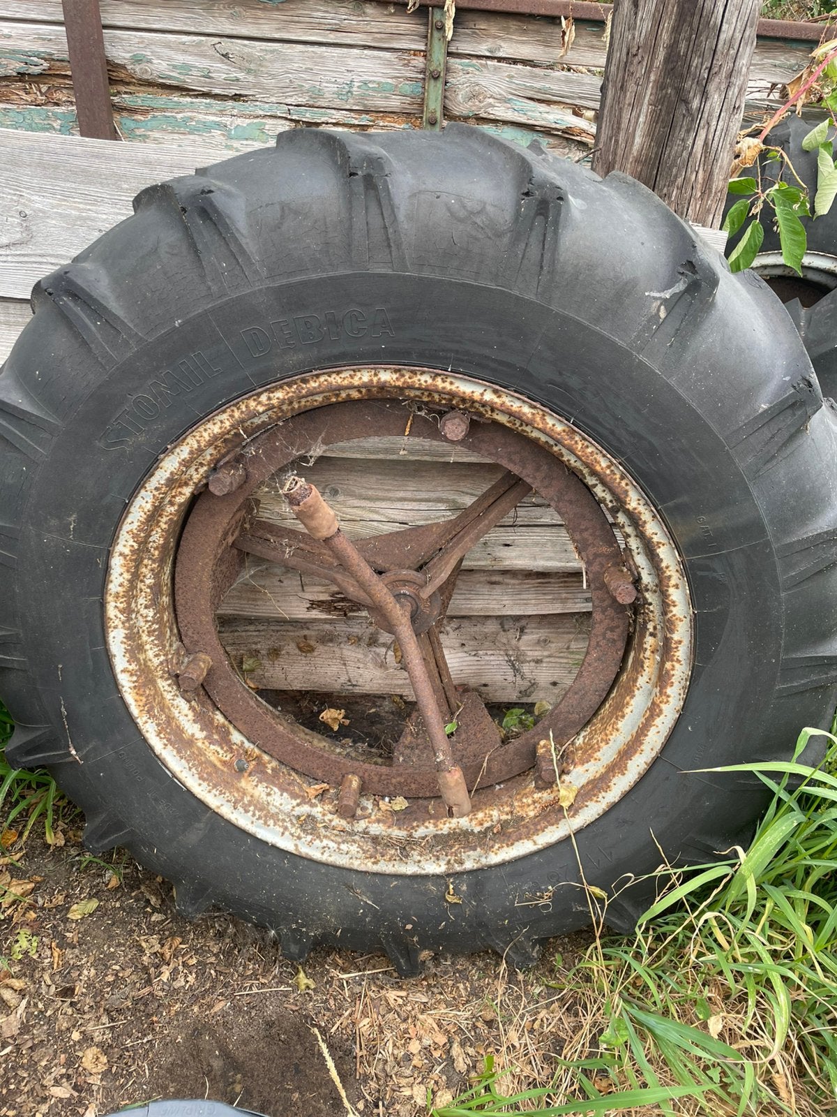 Roue de tracteur, Enlèvement