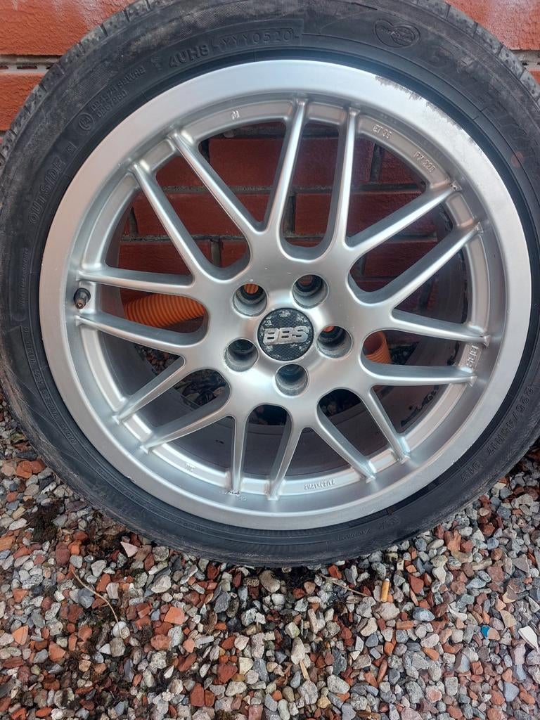 Jantes BBS RX228 17” – Authentique, Auto-onderdelen, Banden en Velgen, Band(en), Zomerbanden, 17 inch, 225 mm, Personenwagen, Gebruikt