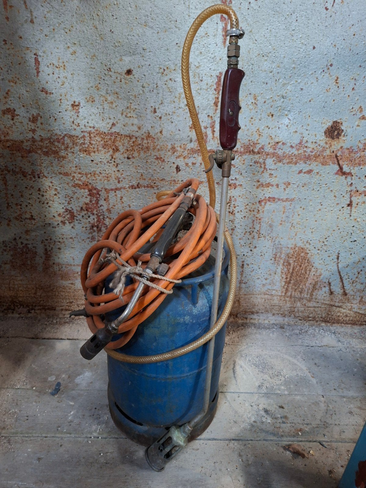 Gasbrander., Doe-het-zelf en Bouw, Ophalen, Gebruikt