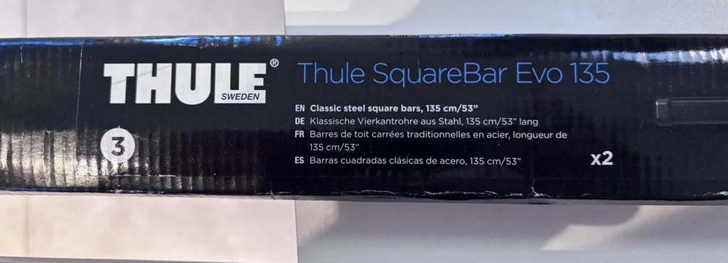 Thule dakdragerstangen, Enlèvement ou Envoi, Comme neuf