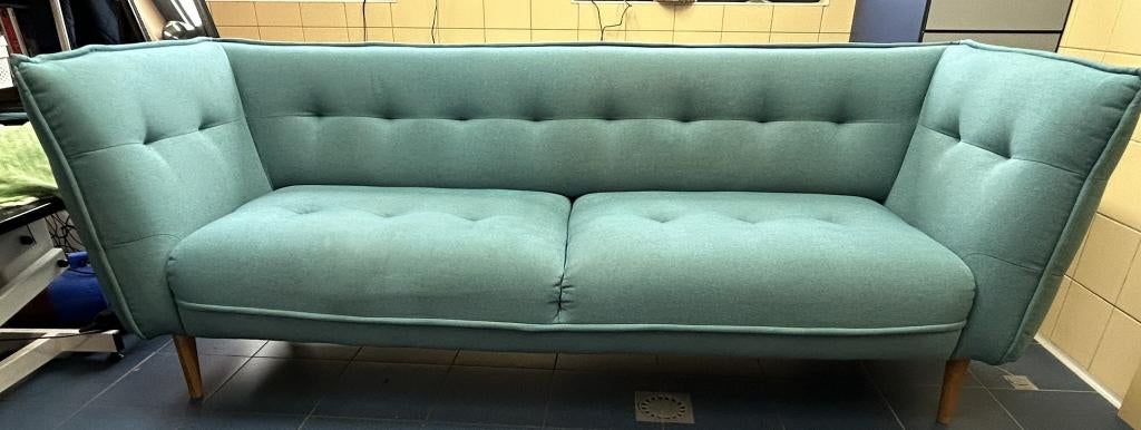 Goossens 3 zitsbank model Mark, Huis en Inrichting, Ophalen, Gebruikt, Vintage, 75 tot 100 cm