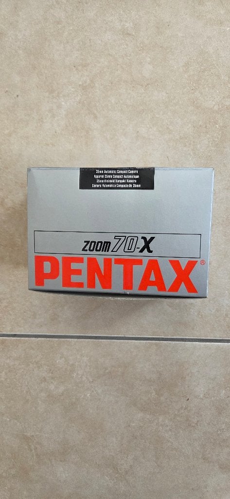 Pentax 70-X zoomcamera, Ophalen, Zo goed als nieuw, Compact, Pentax