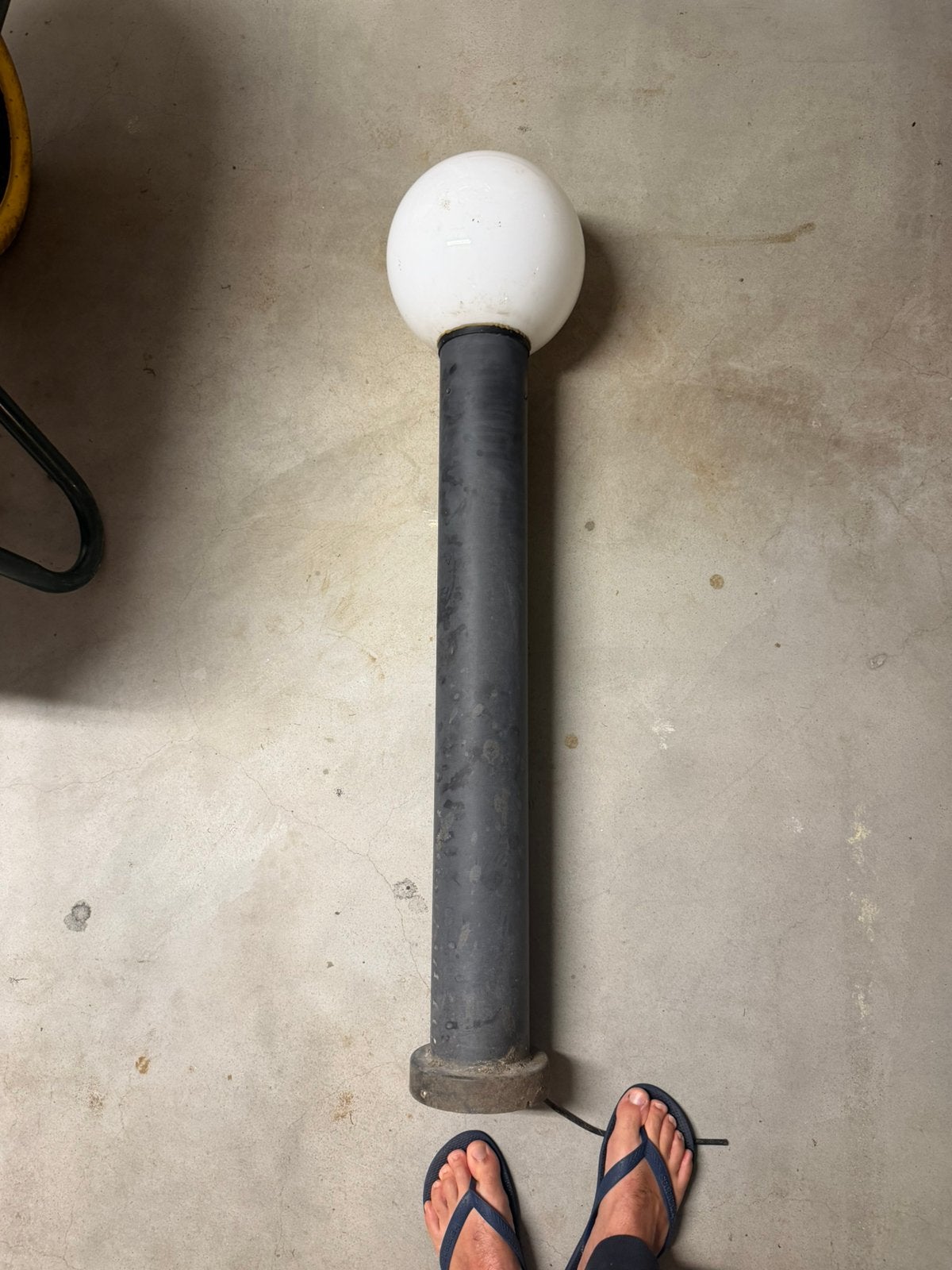 Lampe jardin BEGA sur pied globe, Tuin en Terras, Buitenverlichting, Ophalen, Zo goed als nieuw