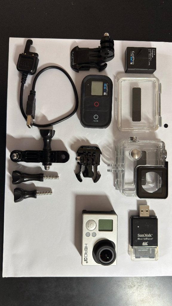 go pro hero +3, Ophalen, Gebruikt, GoPro