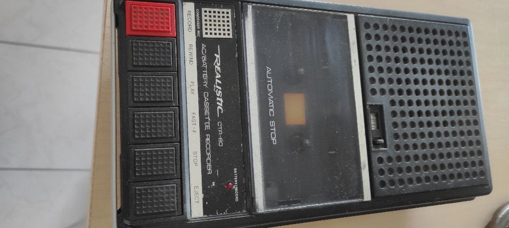 CASSETTE RECORDERS - SABA - REALISTIC, Audio, Tv en Foto, Ophalen, Enkel, Overige merken