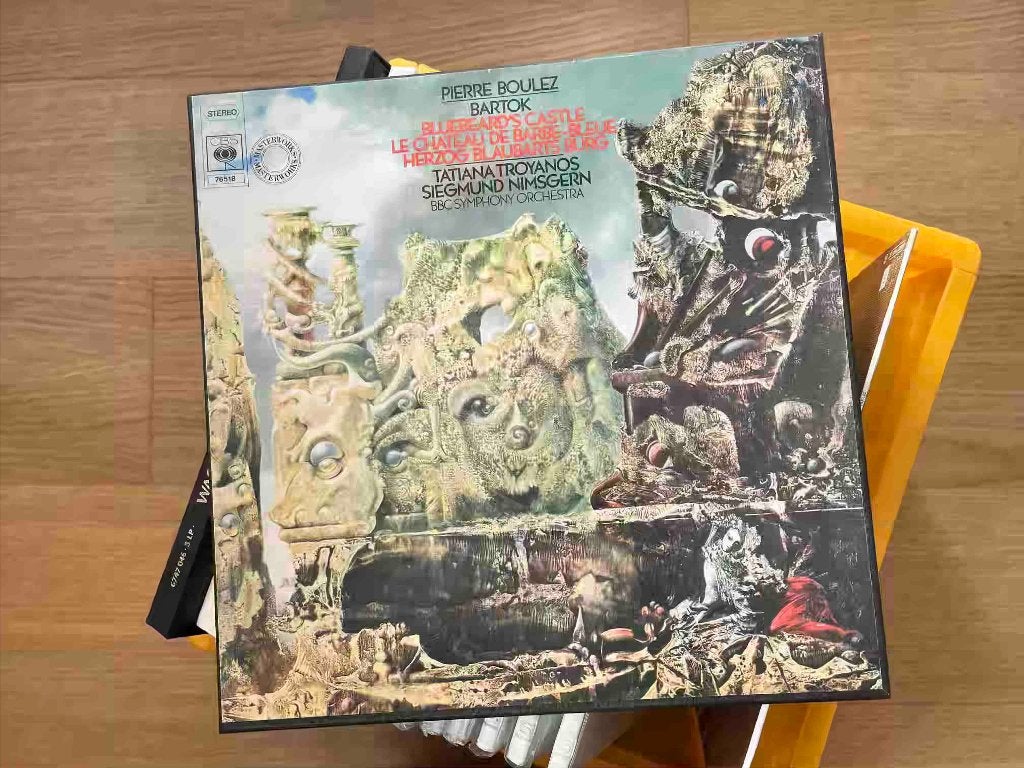 Bartók — Blauwbaards kasteel, Boulez/Troyanos/Nimsgern, Cd's en Dvd's, Vinyl | Klassiek, Ophalen of Verzenden, Zo goed als nieuw