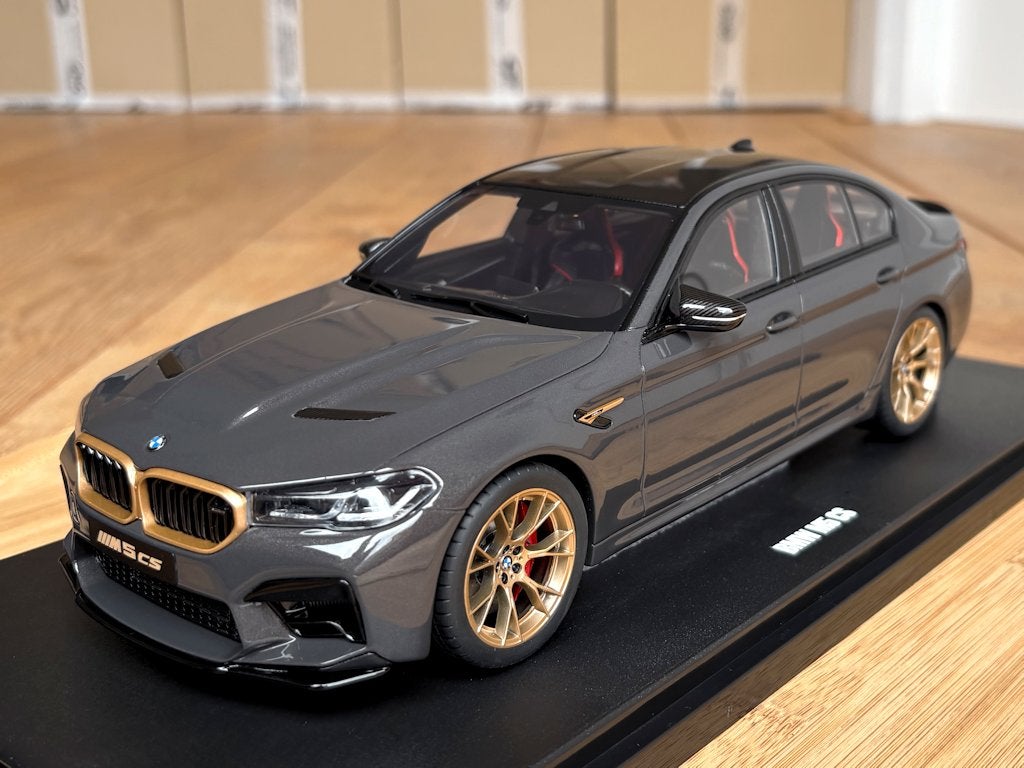 BMW M5 CS F90 grijs 1:18 GT Spirit GT993 nieuw in doos ovp, Hobby & Loisirs créatifs, Enlèvement ou Envoi, Neuf, Voiture, Autres marques